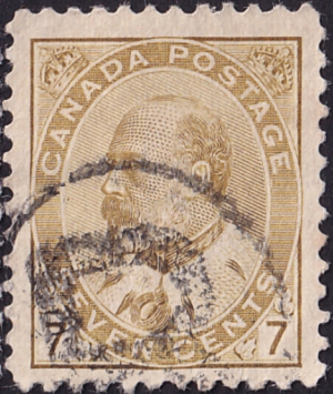  1912  .  Edward VII     1 c .  65,0 